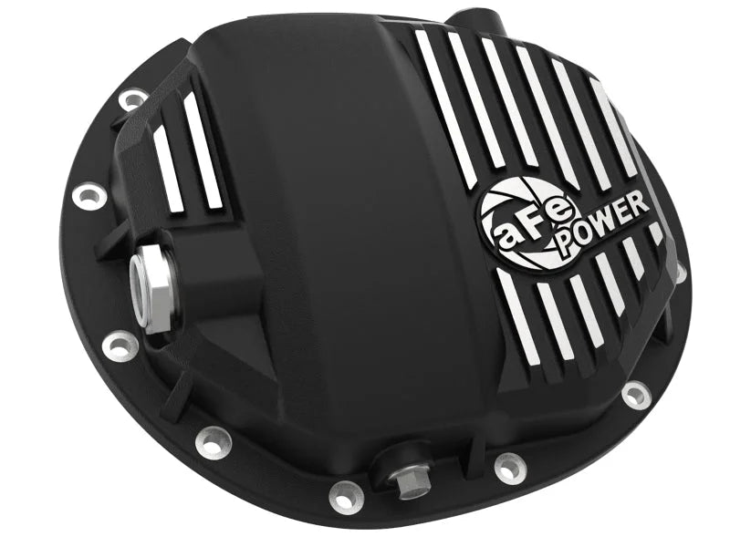 aFe Power Pro Series AAM 9.5/9.76 Rear Diff Cover Black w/Mach Fins 14-19 GM Silverado/Sierra 1500 - Additional View 7