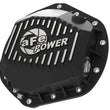 Load image into Gallery viewer, aFe Power Pro Series Rear Differential Cover Black w/ Machined Fins 14-18 Dodge Trucks 2500/3500 - Main Product View