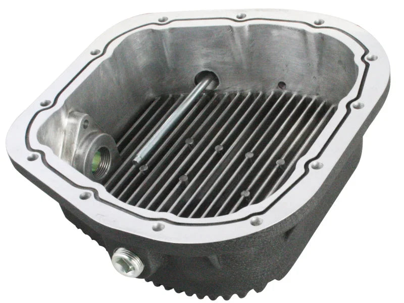 aFe Power Rear Differential Cover (Machined) 12 Bolt 9.75in 11-13 Ford F-150 EcoBoost V6 3.5L (TT) - Additional View 5