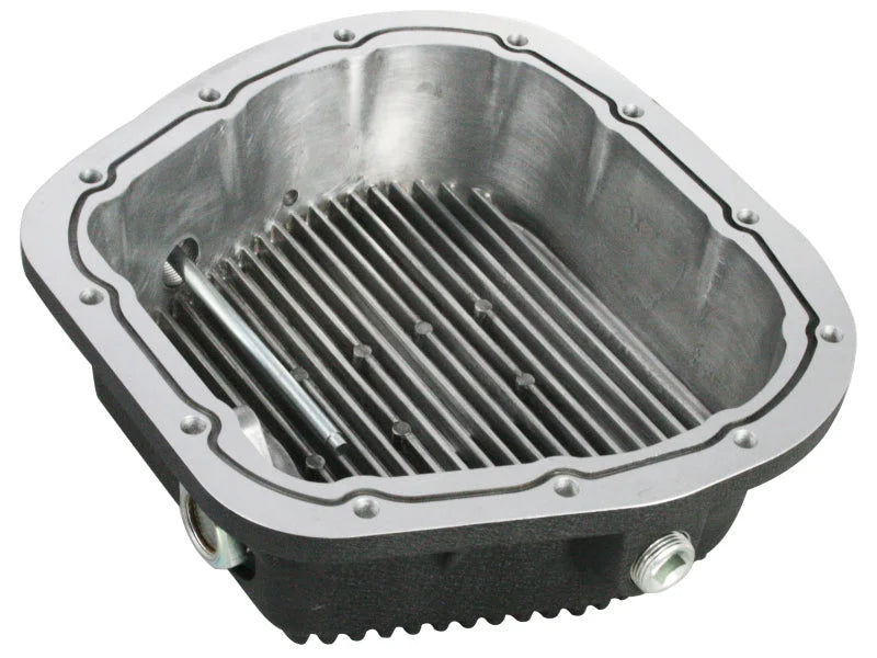 aFe Power Rear Differential Cover (Machined) 12 Bolt 9.75in 11-13 Ford F-150 EcoBoost V6 3.5L (TT) - Additional View 6