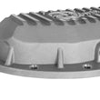 Load image into Gallery viewer, aFe Power Street Series Front Differential Cover Raw w/ Machined Fins 13-18 RAM V8 5.7/6.4L - Back View