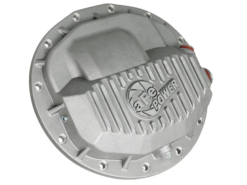aFe Power Street Series Front Differential Cover Raw w/ Machined Fins 13-18 RAM V8 5.7/6.4L - Additional View 6