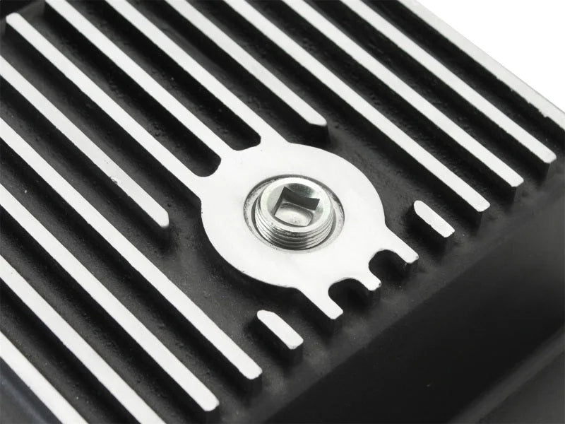 aFe Power Transmission Pan Black Machined 09-14 Ford 6R80 F-150 Trucks - Additional View 7