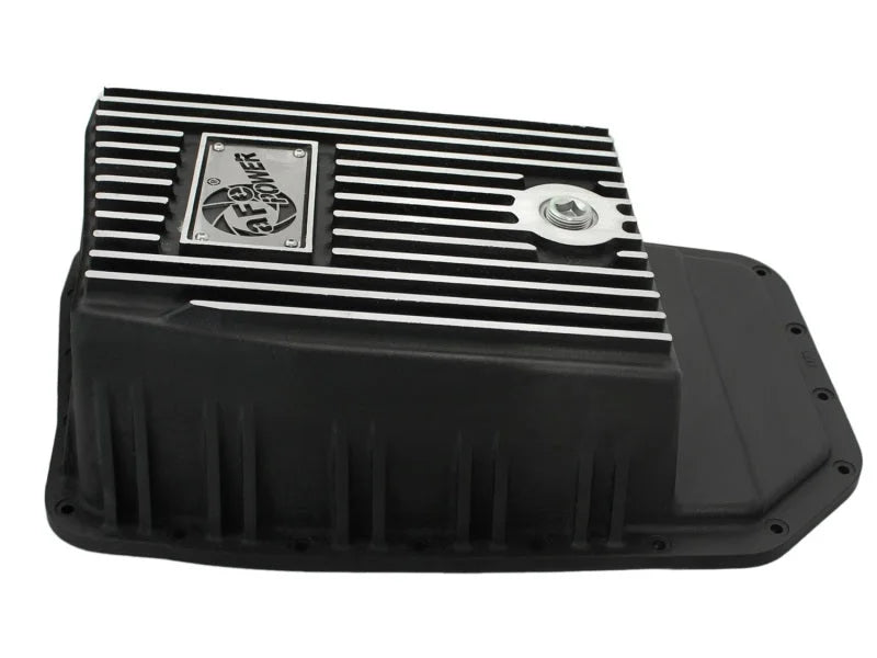 aFe Power Transmission Pan Black Machined 09-14 Ford 6R80 F-150 Trucks - Additional View 8