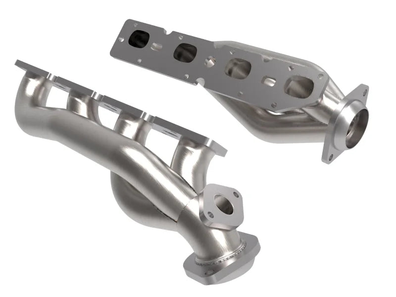 aFe Power Twisted Steel 304SS Shorty Header 19-21 Ram 2500/3500 V8-6.4L - Additional View 5