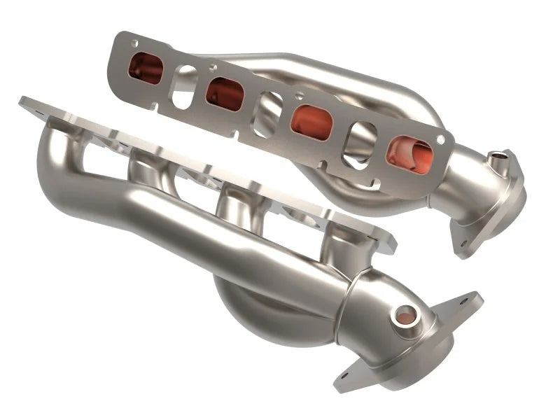 aFe Power Twisted Steel 304SS Shorty Header 2021 Ram 1500 TRX V8-6.2L - Additional View 6