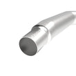 Load image into Gallery viewer, aFe Power Twisted Steel Down Pipe 3in 304 Stainless Steel w/ Cat 15-18 VW Golf R MKVII L4-2.0L (t) - Back View