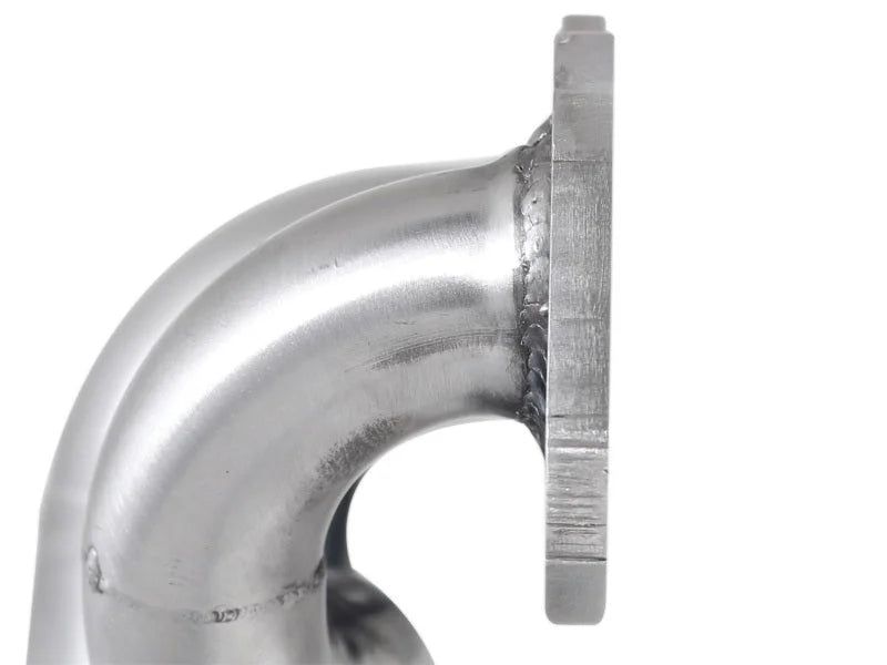 aFe Power Twisted Steel Exhaust Headers 409 Stainless Steel 83-02 Jeep Wrangler (YJ) L4 2.5L - Installation View