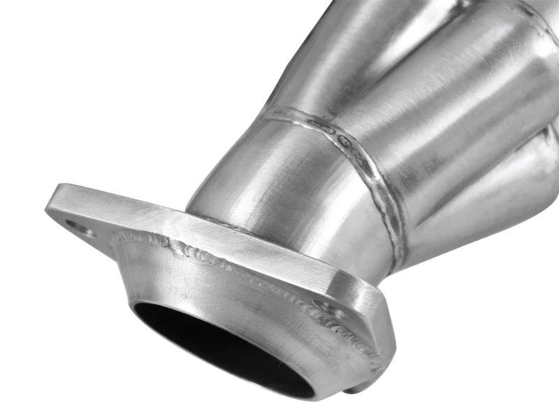 aFe Power Twisted Steel Headers 409 Stainless Steel 02-13 GM Silverado/Sierra 1500 V8 GMT800/GMT900 - Side View