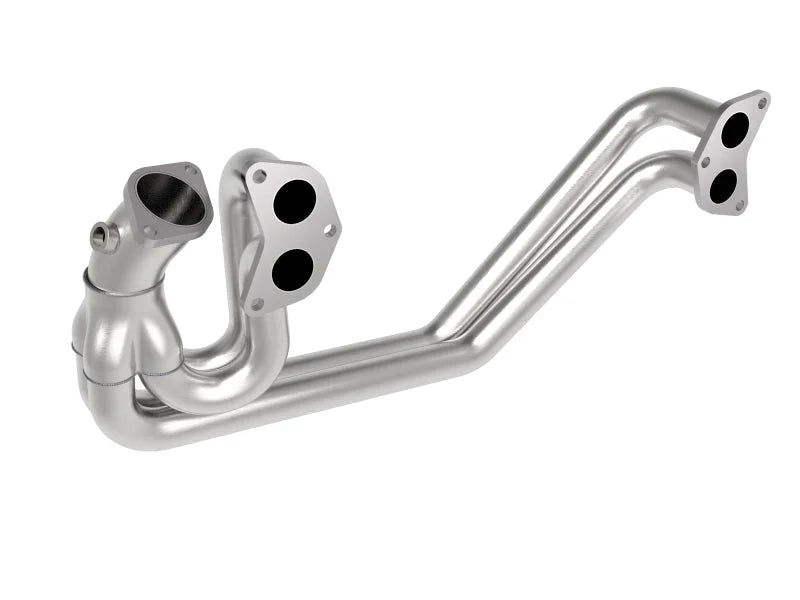 aFe Power Twisted Steel Long Tube Header 02-19 Subaru Impreza WRX/STI/Legacy (Unequal Length) - Additional View 6