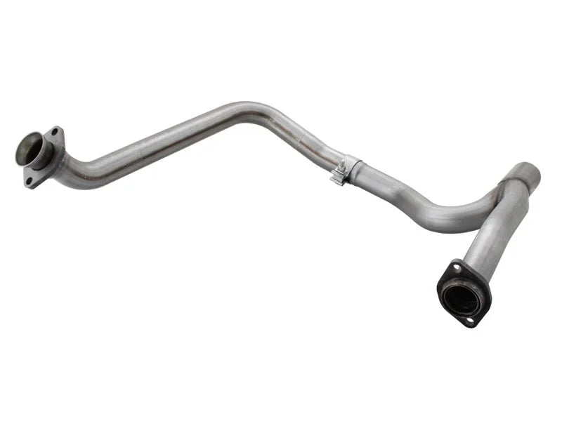 aFe Power Twisted Steel Y-Pipe Stainless Steel 2.5in 12-14 Jeep Wrangler V6 3.6L - Additional View 6