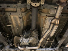 Load image into Gallery viewer, aFe Power Twisted Steel Y-Pipe w/ Cat SS 16-20 Toyota Tacoma V6 3.5L (4WD Only) - Side View