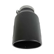 Load image into Gallery viewer, aFe Power Universal 5in Inlet 8in Outet MACH Force-XP Clamp-On Exhaust Tip - Black - Side View