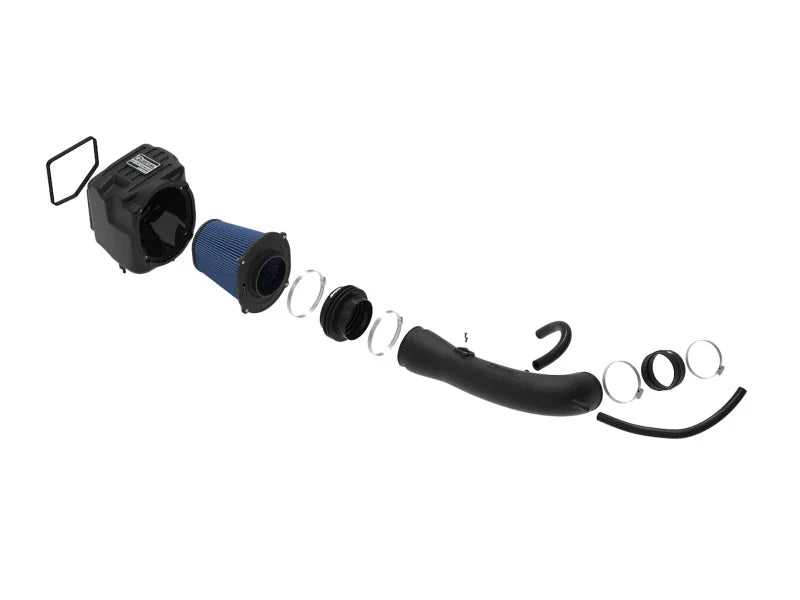 aFe Pro 5R Air Intake System 14-19 GM Silverado/Sierra V8-5.3/6.2L - Back View