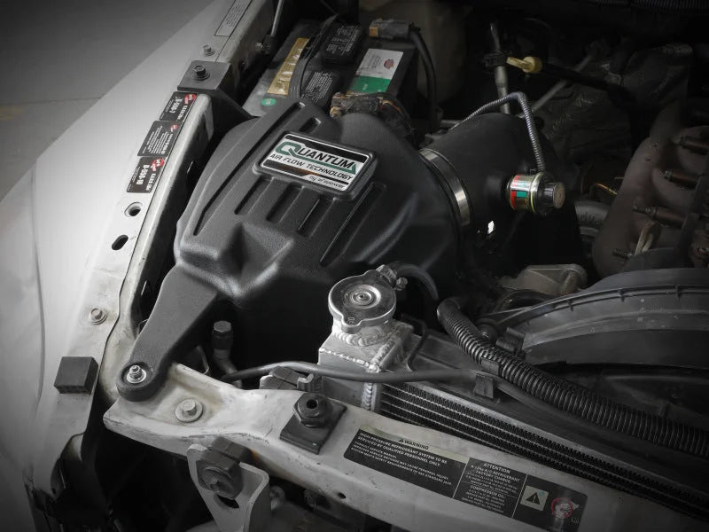 aFe Pro Dry S Air Intake System 03-07 Dodge Diesel 5.9L-L6 (TD) - Side View