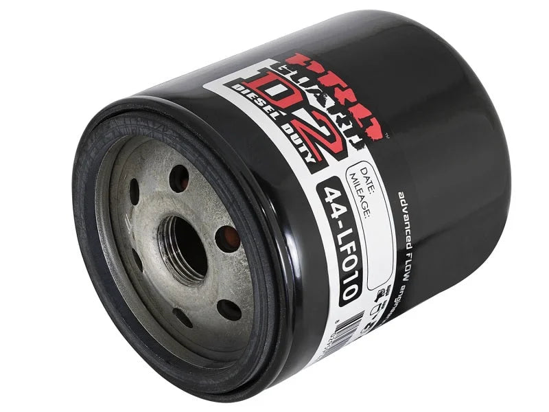 aFe Pro GUARD D2 Oil Filter 00-14 GM Gas Trucks V6 4.3L (4 Pack) - Back View