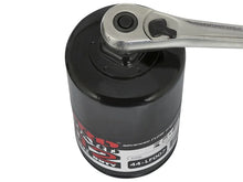 Load image into Gallery viewer, aFe Pro GUARD D2 Oil Filter 97-08 Ford Trucks V6 4.2L / V8 4.6L (4 Pack) - Side View