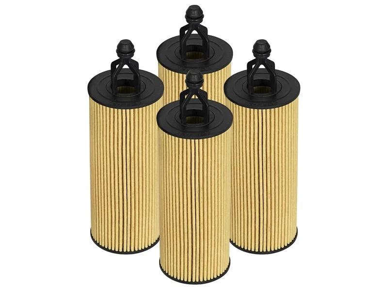 aFe Pro GUARD HD Oil Filter 2018+ Jeep Wrangler (JL) V6 3.6L (4 Pack) - Main Product View