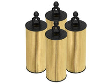 Load image into Gallery viewer, aFe Pro GUARD HD Oil Filter 2018+ Jeep Wrangler (JL) V6 3.6L (4 Pack) - Main Product View