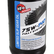 Load image into Gallery viewer, aFe Pro Guard D2 Synthetic Gear Oil, 75W140 1 Quart - Side View