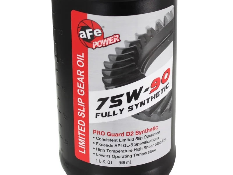 aFe Pro Guard D2 Synthetic Gear Oil, 75W90 1 Quart - Detail View