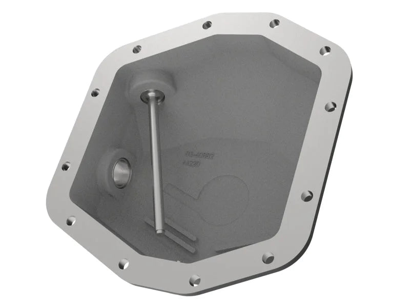 aFe Pro Series Rear Differential Cover Black 2018+ Jeep Wrangler (JL) V6 3.6L (Dana M220) - Side View