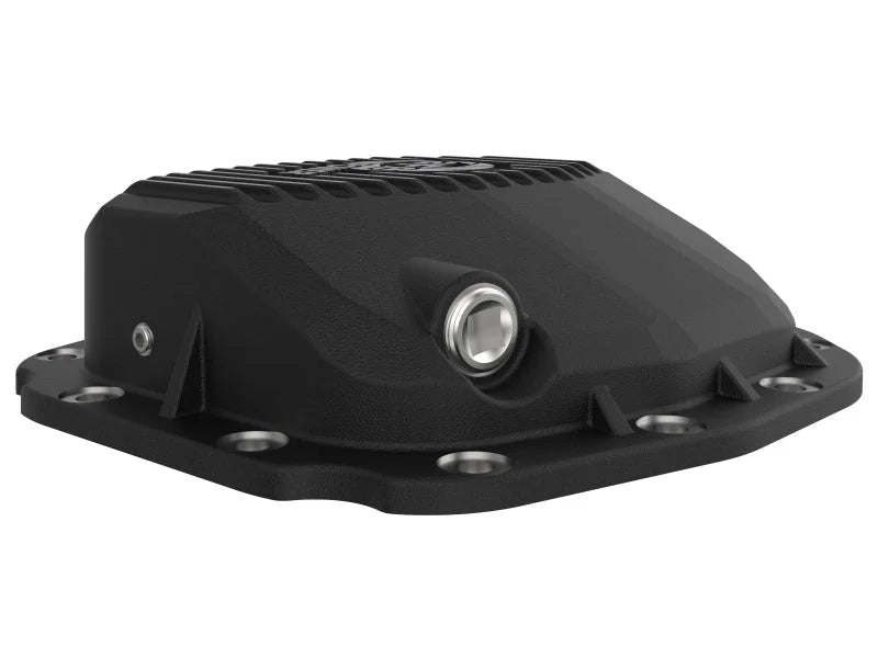 aFe Pro Series Rear Differential Cover Black w/ Fins 15-19 Ford F-150 (w/ Super 8.8 Rear Axles) - Additional View 5