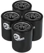 Load image into Gallery viewer, aFe ProGuard HD Oil Filter; 19-20 GM Silverado 1500; L4 2.7L - 4 Pack - Back View