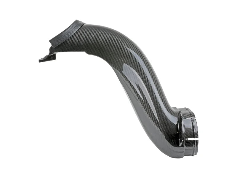 aFe Quantum Cold Air Intake System Scoop 18-20 Ford F150 EcoBoost V6-3.5L/2.7L - Carbon Fiber - Back View