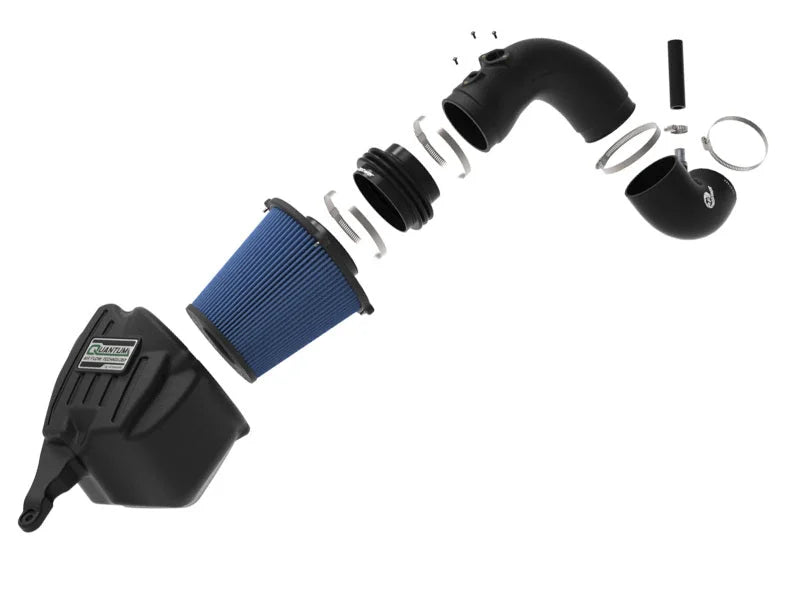aFe Quantum Cold Air Intake System w/ Pro 5R Media 10-12 Dodge Ram Diesel Trucks L6-6.7L (td) - Additional View 7
