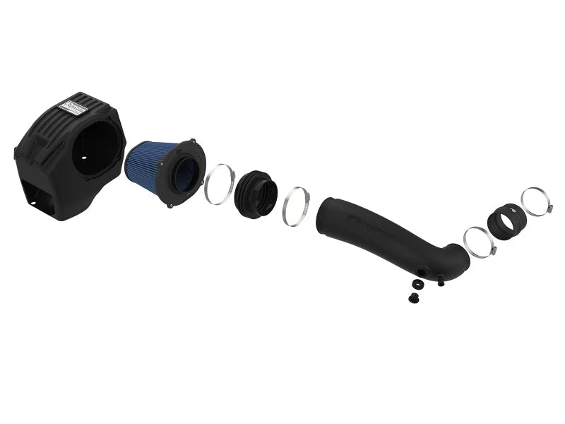 aFe Quantum Cold Air Intake System w/ Pro 5R Media 19 Dodge RAM 1500 03-08 V8-5.7L HEMI - Back View