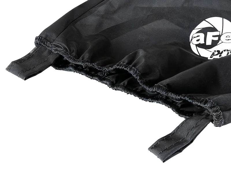 aFe Quantum Pre Filter - Black - Fits All A/F - Side View