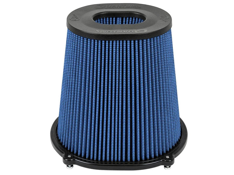 aFe Quantum Pro-5 R Air Filter Inverted Top - 5in Flange x 9in Height - Oiled P5R - Additional View 5