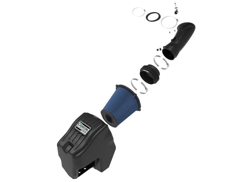 aFe Quantum Pro 5R Cold Air Intake System 11-16 Ford Powerstroke V8-6.7L - Oiled - Additional View 7