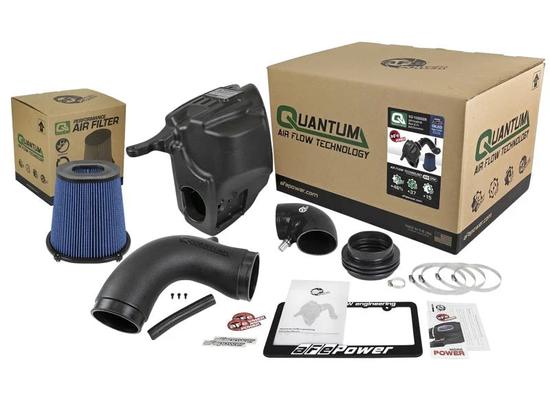 aFe Quantum Pro 5R Cold Air Intake System 13-18 Dodge Cummins L6-6.7L - Oiled - Additional View 7