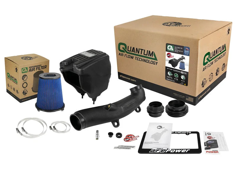 aFe Quantum Pro 5R Cold Air Intake System 18-19 Jeep Wrangler (JL) V6-3.6L - Additional View 8