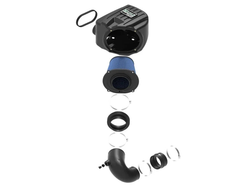 aFe Quantum Pro 5R Cold Air Intake System 94-02 Dodge Cummins L6-5.9L - Oiled - Additional View 6