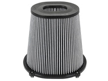 Load image into Gallery viewer, aFe Quantum Pro DRY S Air Filter Inverted Top - 5in Flange x 9in Height - Dry PDS - Main Product View