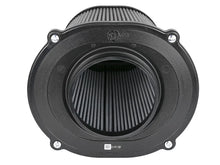 Load image into Gallery viewer, aFe Quantum Pro DRY S Air Filter Inverted Top - 5in Flange x 9in Height - Dry PDS - Installation View