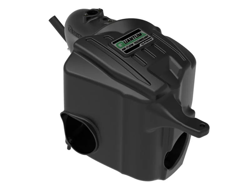 aFe Quantum Pro DRY S Cold Air Intake System 13-18 Dodge Cummins L6-6.7L - Dry - Back View