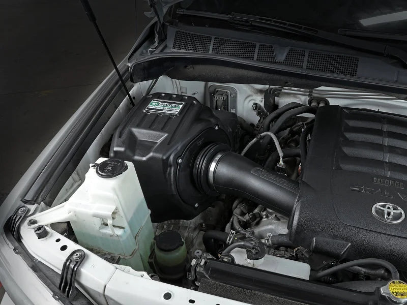 aFe Quantum Pro DRY S Cold Air Intake System Toyota Tundra 07-19 V8-5.7L - Dry - Side View