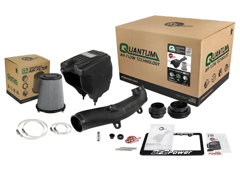 aFe Quantum Pro Dry S Cold Air Intake System 18-19 Jeep Wrangler (JL) V6-3.6L - Additional View 6