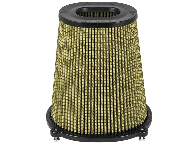 aFe Quantum Pro Guard 7 Air Filter Inverted Top - 5.5inx4.25in Flange x 9in Height - Dry PG7 - Main Product View