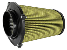 Load image into Gallery viewer, aFe Quantum Pro Guard 7 Air Filter Inverted Top - 5.5inx4.25in Flange x 9in Height - Dry PG7 - Side View