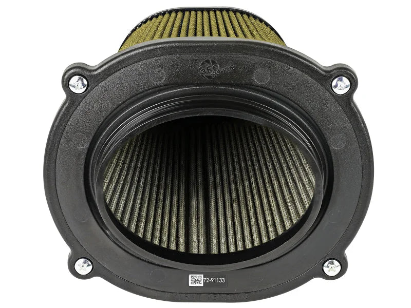 aFe Quantum Pro Guard 7 Air Filter Inverted Top - 5.5inx4.25in Flange x 9in Height - Dry PG7 - Additional View 6
