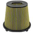 Load image into Gallery viewer, aFe Quantum Pro-Guard 7 Air Filter Inverted Top - 5in Flange x 8in Height - Oiled PG7 - Main Product View