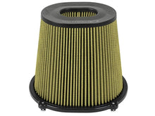 Load image into Gallery viewer, aFe Quantum Pro-Guard 7 Air Filter Inverted Top - 5in Flange x 8in Height - Oiled PG7 - Main Product View