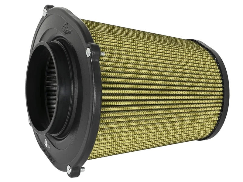 aFe Quantum Pro-Guard 7 Air Filter Inverted Top - 5in Flange x 8in Height - Oiled PG7 - Additional View 5