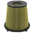 Load image into Gallery viewer, aFe Quantum Pro-Guard 7 Air Filter Inverted Top - 5in Flange x 9in Height - Oiled PG7 - Main Product View