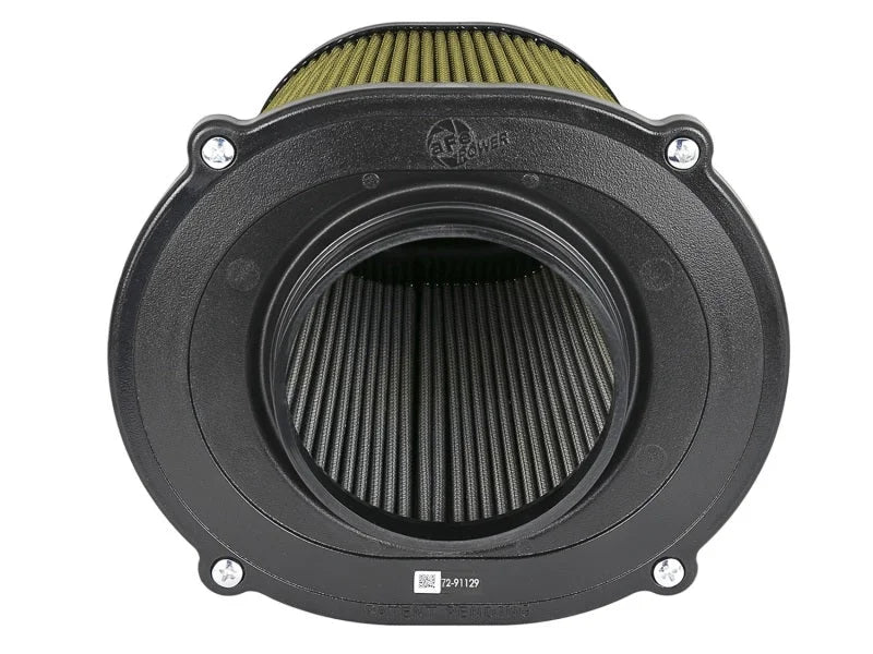 aFe Quantum Pro-Guard 7 Air Filter Inverted Top - 5in Flange x 9in Height - Oiled PG7 - Additional View 6